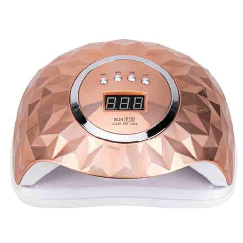 LED/UV LAMPE ROSEGOLD DIAMANT fra Neppers Nails