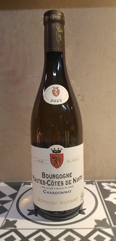 2022 Bourgogne Hautes Côtes de Nuits Chardonnay, Nudant fra HvidvinsSpecialisten