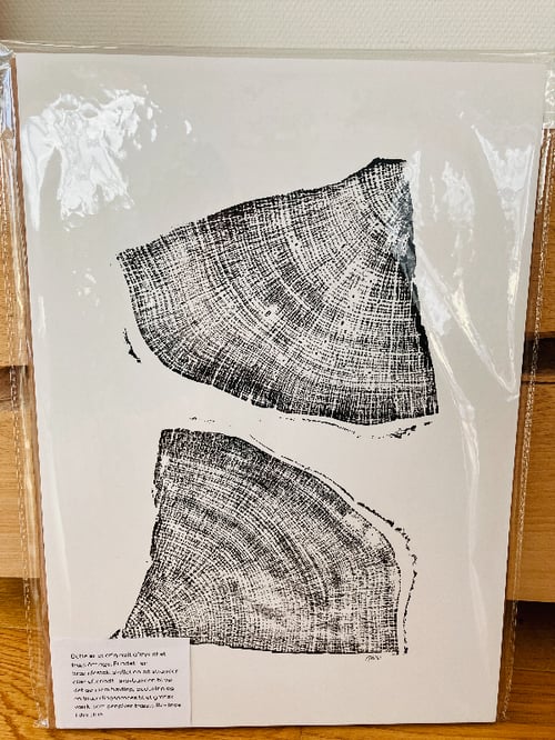 Trætryk - bøgebrænde fra Horsbjerg Skovværk