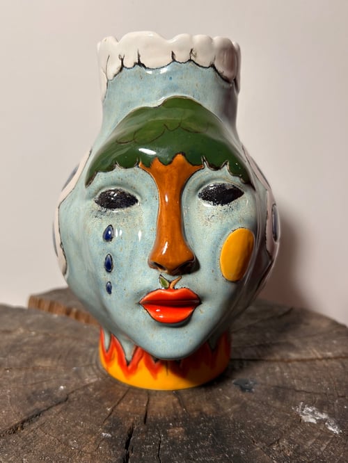 Element ansigtsvase fra Clayby Anne Juel