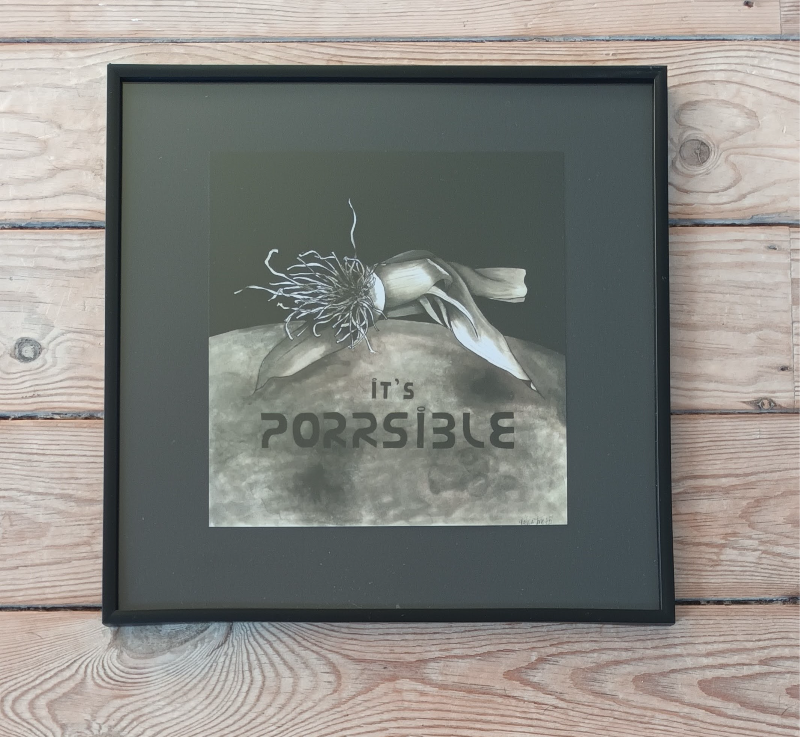 It´s porrsible (Kunstprint i ramme) - billede 1