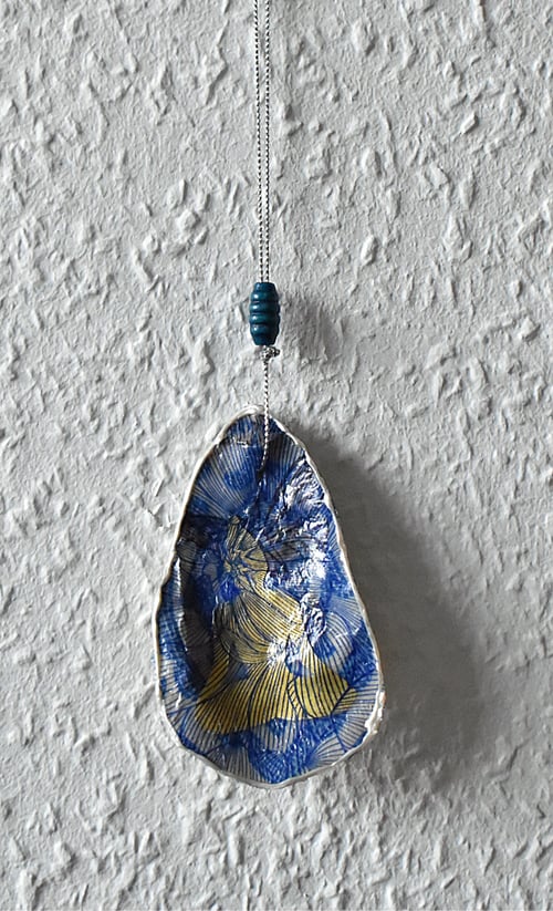 Blå guld Buddha fra Baryhl Art