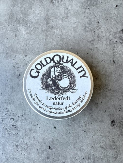 Gold Quality læderfedt - Natur 60ml fra Für Elise