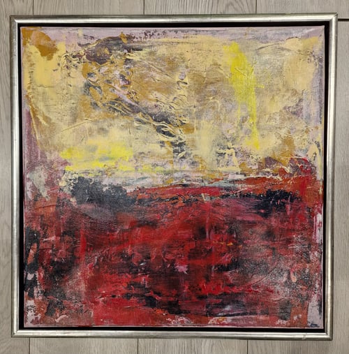 #1311 50 x 50 cm m/ramme fra ART PAINTING BY Simon Steenholm