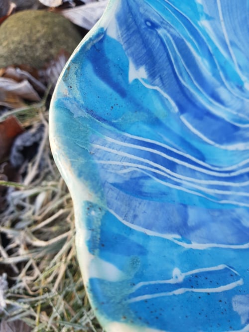 Stor malerisk skål fra Keramira Keramik 