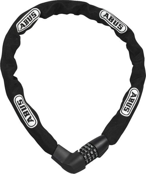 Abus Kædelås 1385 Tresor m/kode, sort fra forum cykel værksted