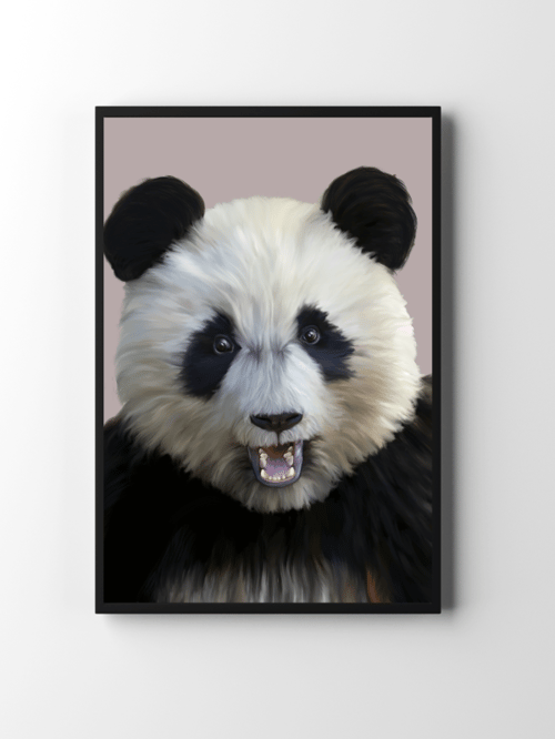 Panda fra frokjaerfineprints.dk