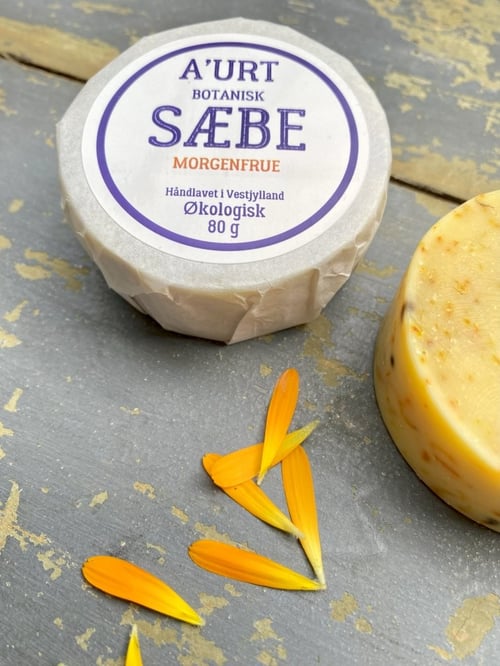 Botanisk sæbe – morgenfrue fra A'urt
