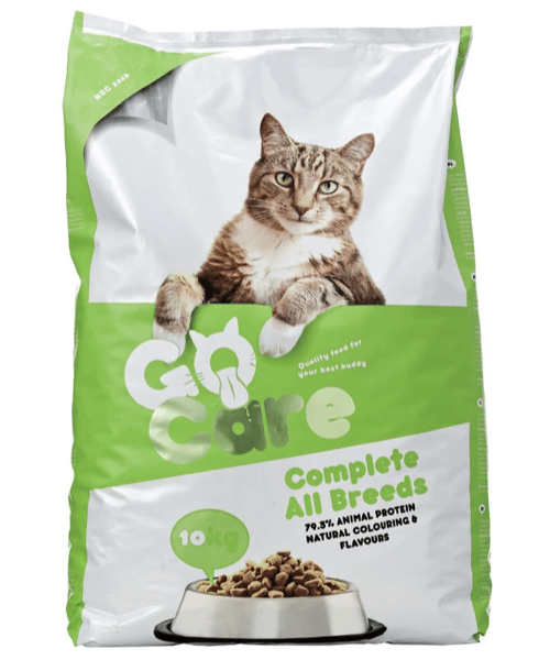 Go Care Cat Complete All Breeds kattefoder 10 kg fra Raunsmed