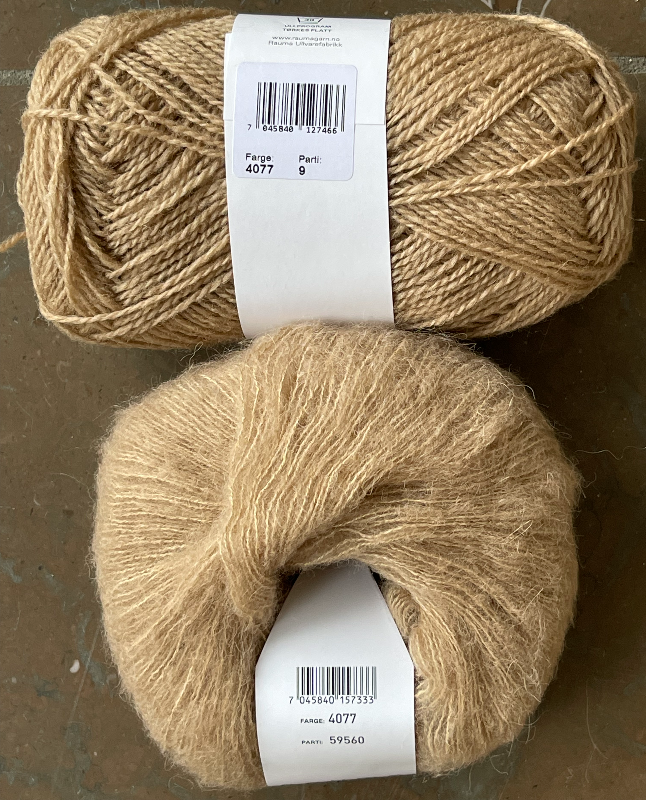 Kit: Garn og opskrift til Sesam Raglan Sweater i Alpaca Silk og Finuld - billede 13