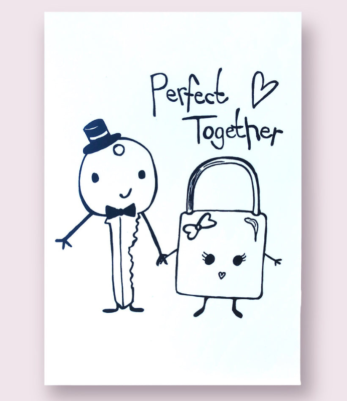 Kort: perfect together  - billede 1