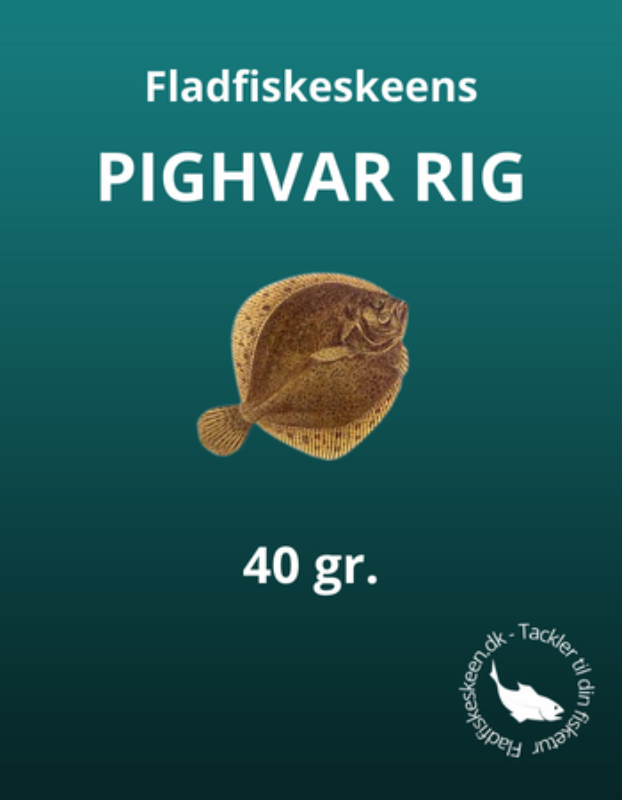  Fladfiskeskeens Pighvar Rig 40 gr. - billede 1