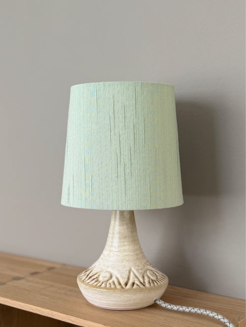 Upcycled vintage bordlampe - Søholm Keramik fra Lux by Lulu