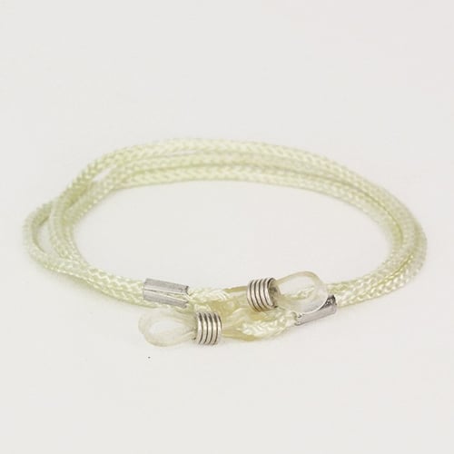 Lys creme brillesnor fra Accessories.dk