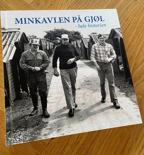  Bog "Minkavlen på Gjøl - hele historien" fra Ravn Reklame ApS