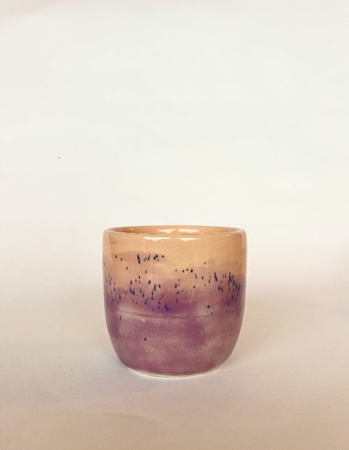 Drejet Kop - Koral/Blå/Lilla