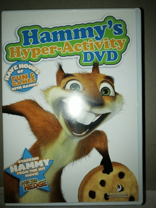 Hammy´s Hyper-activity DVD fra Brugtshop.dk