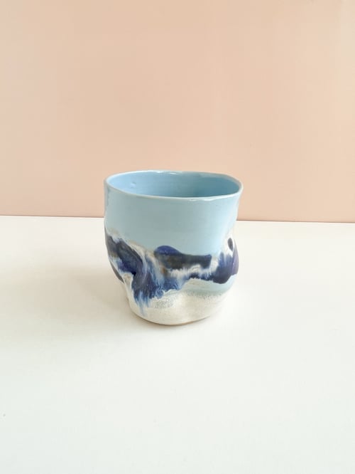 Blue, skæv