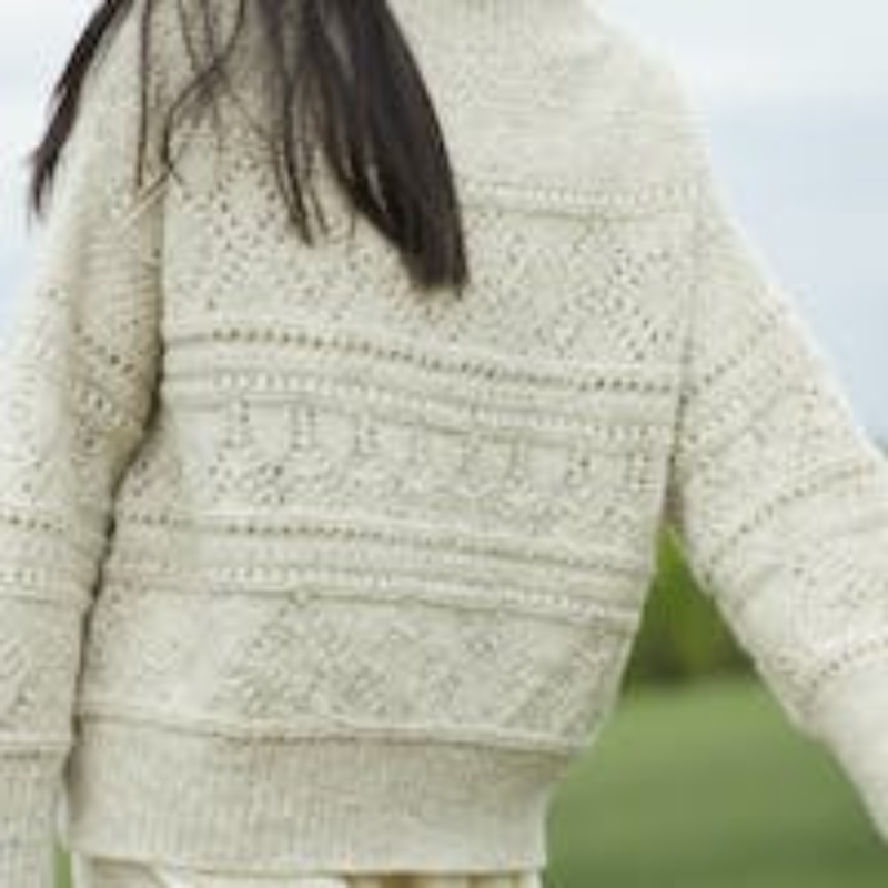 Kit: Mynte sweater i Finuld og Alpaca Silk - billede 3