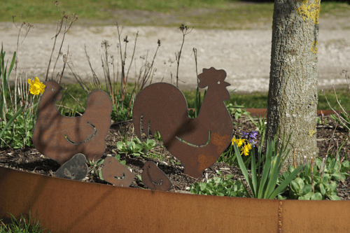 Høns i jern fra Jacks Jernhave