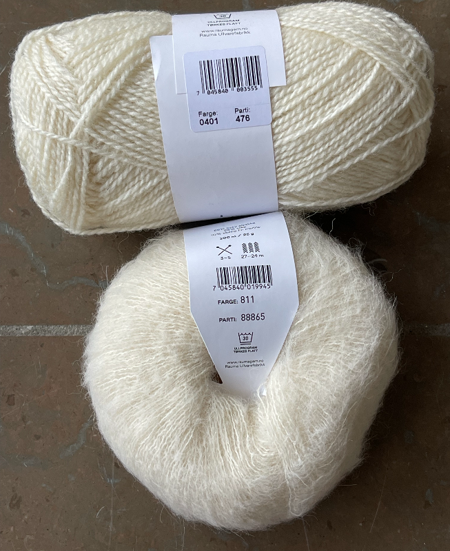 Kit: Garn og opskrift til Sesam Raglan Sweater i Alpaca Silk og Finuld - billede 17