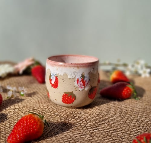 Jordbær krus