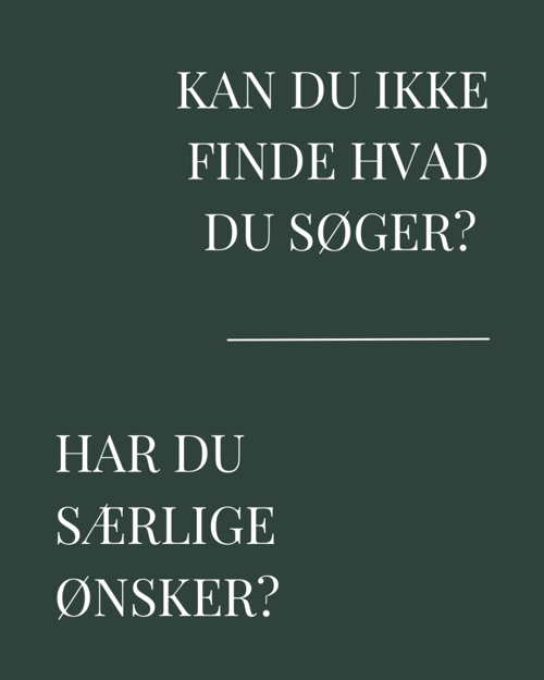 Kontakt mig for andre ønsker  fra Trine Alslev - Smykker