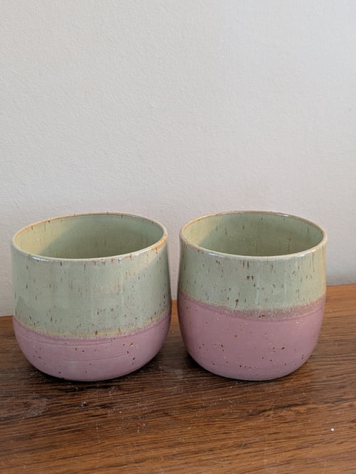 kop pebermynte/pink fra LaVA Keramik