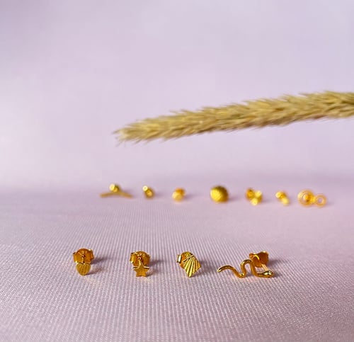 HJERTE, STJERNE, HARLEKIN & SLANGE fra Tiny Pearls by Sigaard