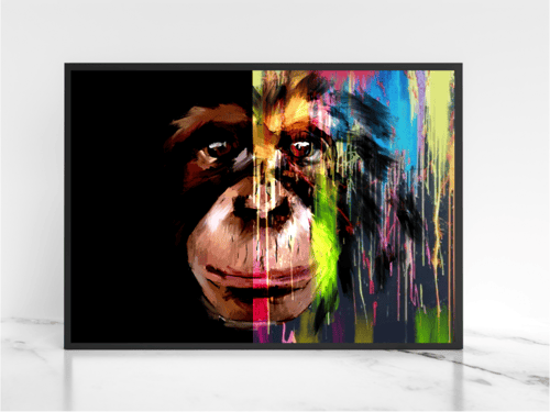 Monkey Splash fra frokjaerfineprints.dk