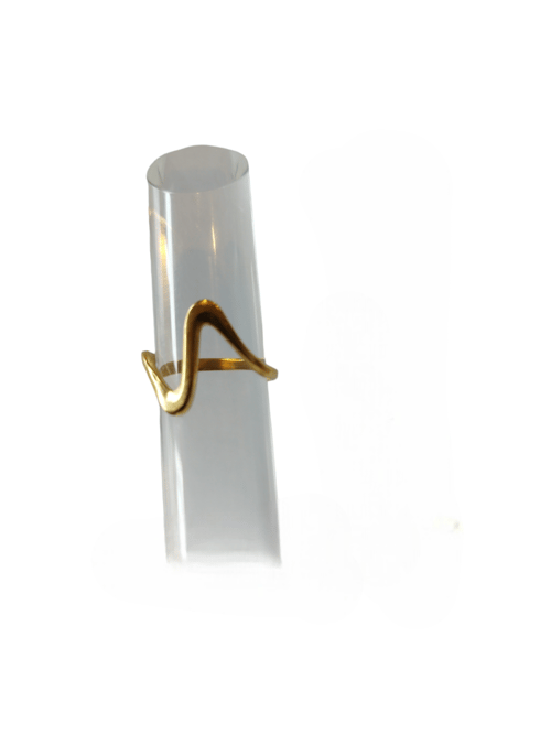 Guld farvet ring  fra S.deluxe