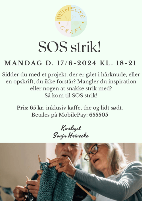 SOS strik fra Heinecke Craft