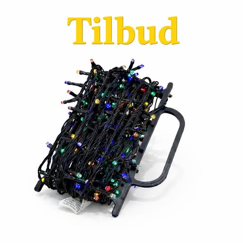 Opruller til julelys (sæt af 4 stk) fra 3D Skabt