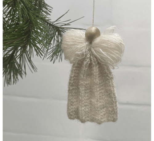 Plissé-engel - KIT fra Hanne i Højer