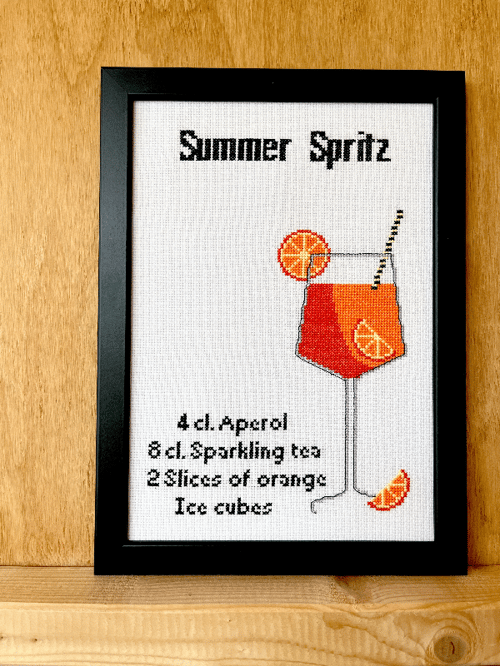 Summer Spritz billede 2040-1 Str. 20 x 29 cm. fra Pompstitch