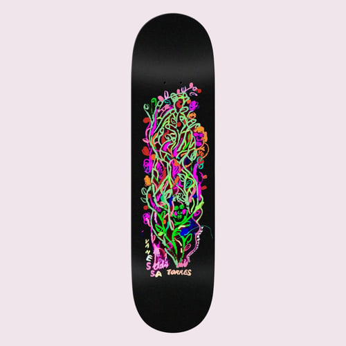 THERE SSD25 Vanessa Torres Guest Pro deck Into The Wild (Pearl Black) 8.25" TF