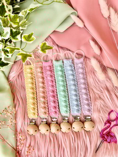 Suttesnor med bobler fra Heidis Hæklerier