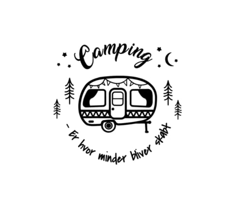 Campingsticker fra KreaMix