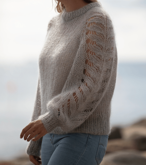 Kanula Sweater Strikkeopskrift (dansk PDF) fra AmalieDiKnit