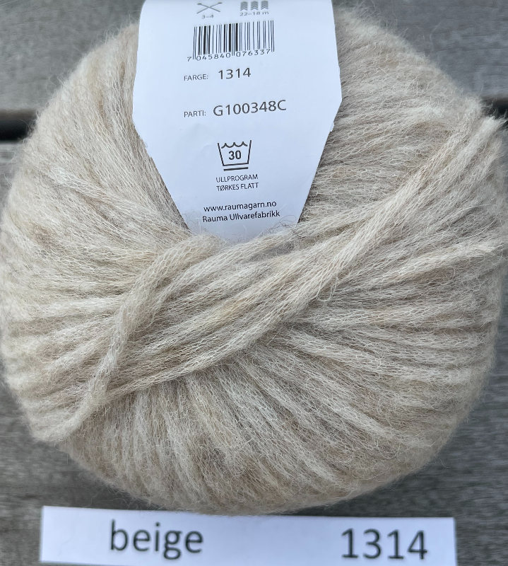 PUNO PETIT: Blow-garn i Babyalpaca og extra fin merino- 26 smukke farver - nøgler á 50 g - billede 8