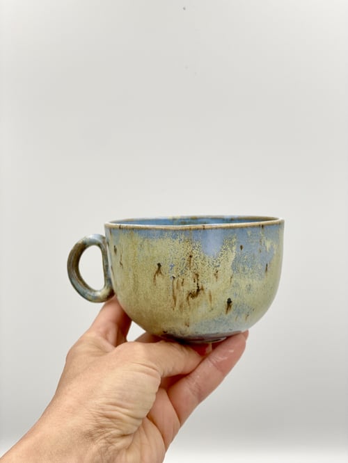 Kunstkop med Hank  fra Nørrebrokeramik.dk (firmanavn, OHØJ)