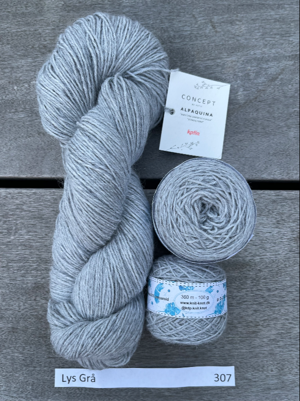 Kit: Baret/baskehue med ”sew as you go - og vendepinde” vælg mellem 15 farver - billede 12