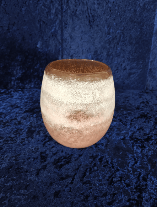 Brugt rustik Skål/vase (Højde: 21cm Diameter 14cm) fra Handyshoppen