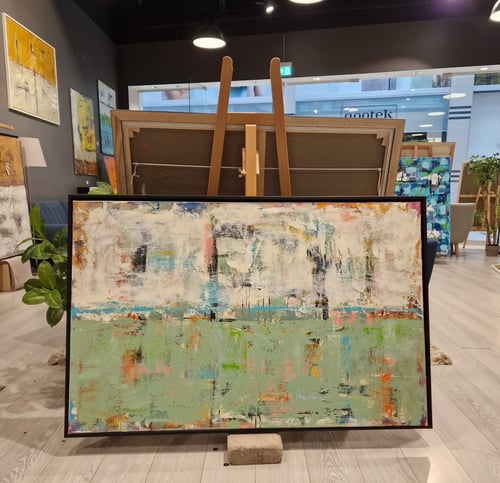 #1310 90 x 140 cm fra ART PAINTING BY Simon Steenholm