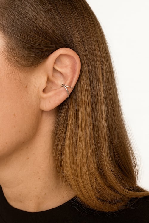 INEL Wave Cuff Silver fra Inel.dk