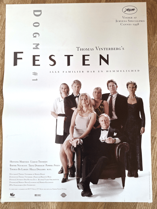 Festen - The Celebration fra Originalefilmplakater