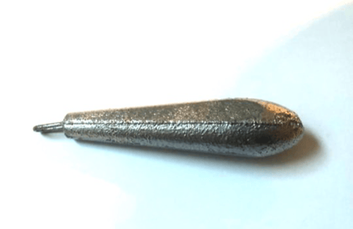 Jernlod - 75 gr. fra Fladfiskeskeen.dk - Team Lyck Fishing