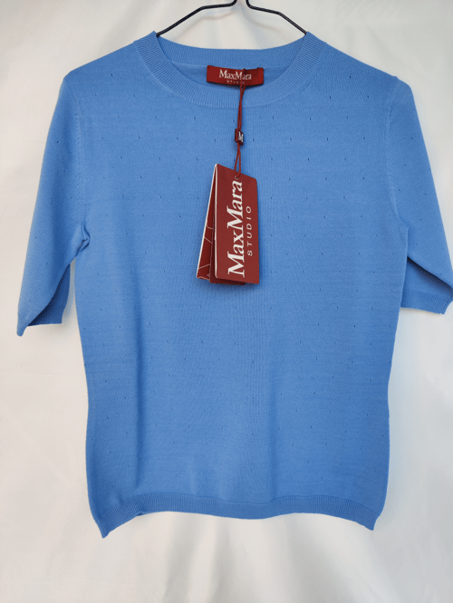 Max Mara Strik t-shirt fra StyleByUs