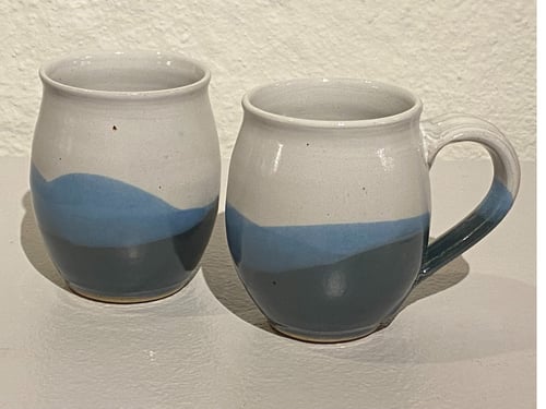 Hyggekrus - H 10 cm B 8,5 cm.