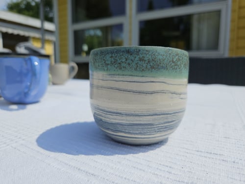 Kan du se havet? fra Svanen Glaskunst og lerklumper